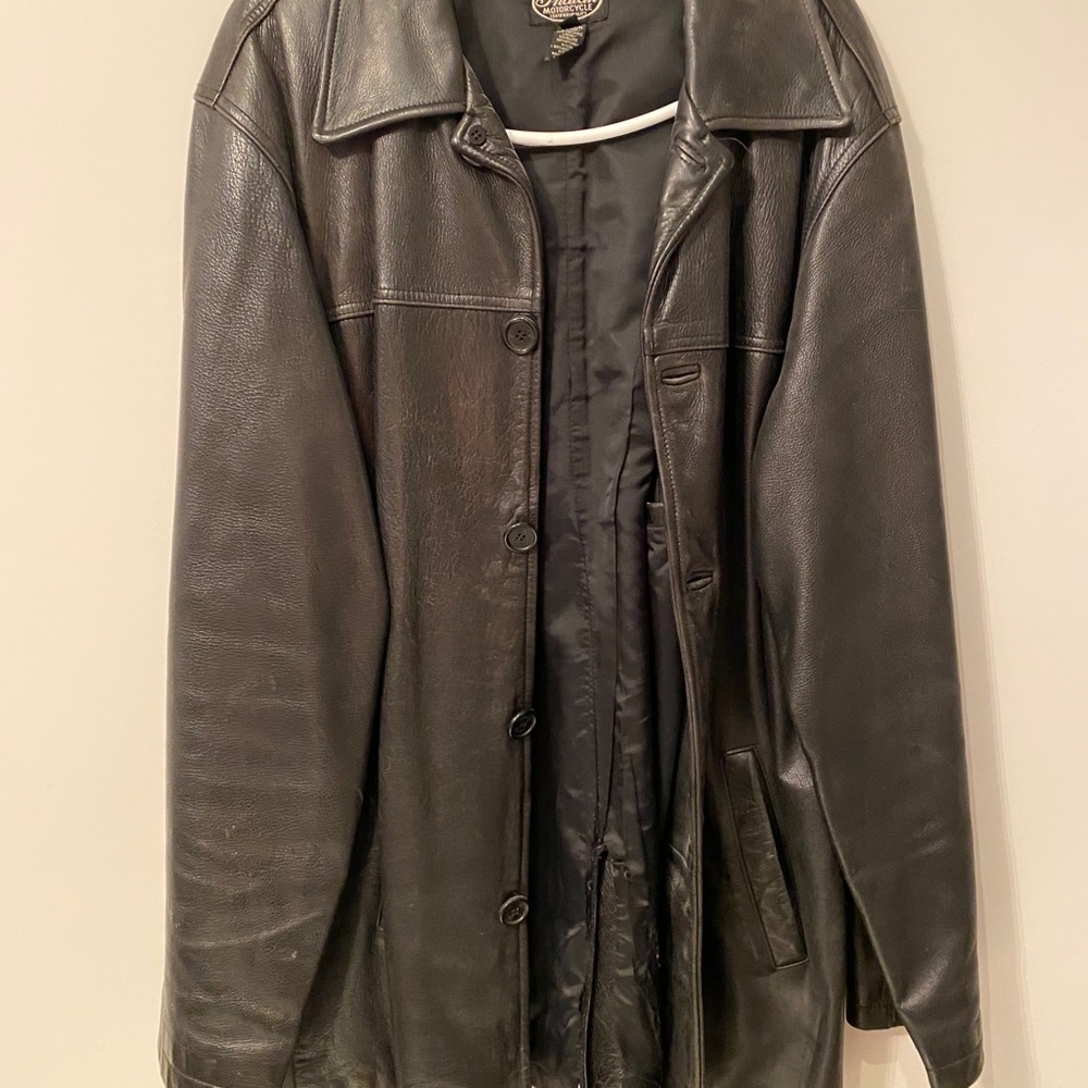 Leather jacket